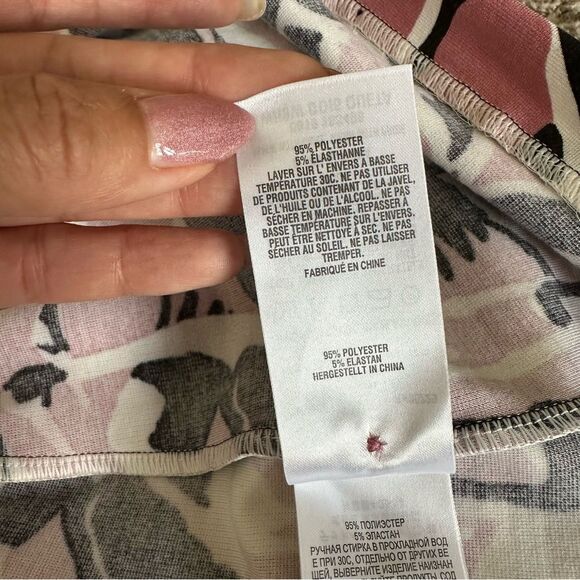 Ted Baker Colour by Numbers Queta Crane-Print Dress in Pink Size 3 (8 US) - Picture 9 of 9